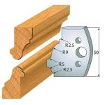 Profile knife profile №.558-2 pcs. 50x4 mm SP