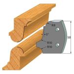 Anti-knife profile №.557-2 pcs. 50x4 mm SP