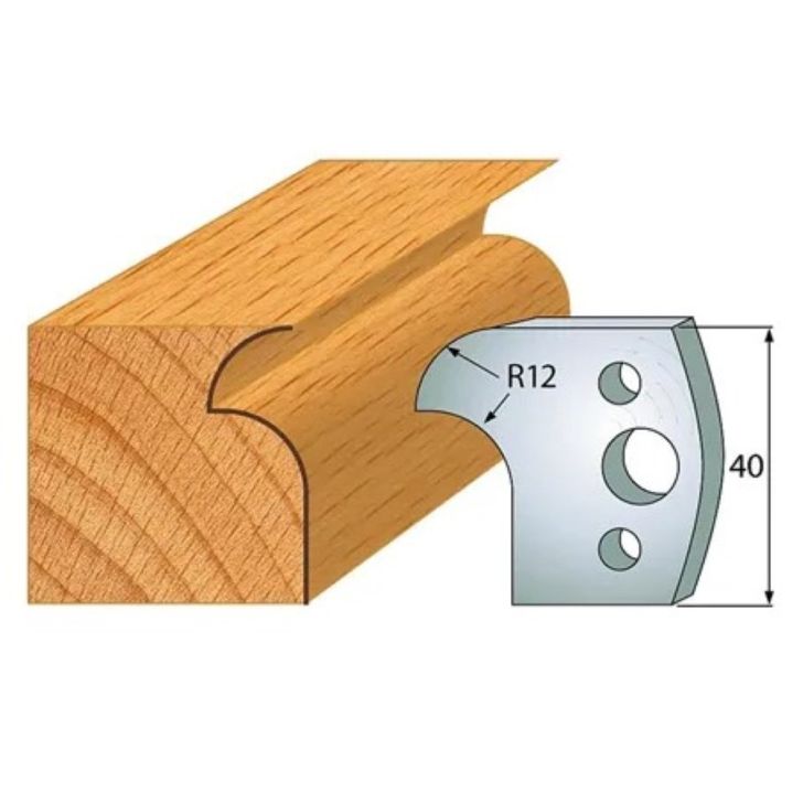 Profile knife profile №.005-2 pcs. 40x4 mm SP