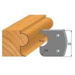 Anti-knife profile №.004-2 pcs. 40x4 mm SP