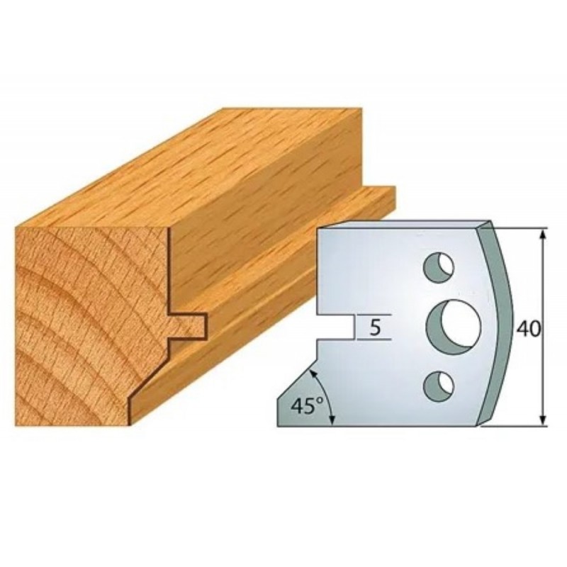 Profilnazis profils №.083-2gab. 40x4 mm SP