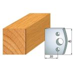 Профиль ножа №.000-2 шт. 40x4 мм СП