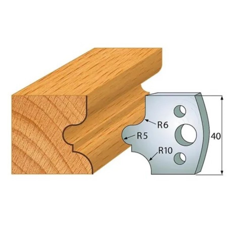 Profilnazis profils №.012-2gab. 40x4 mm SP