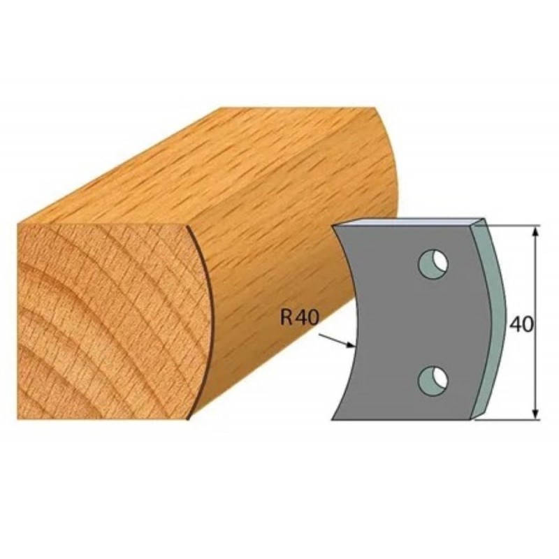 Pretnazis profils №.008-2gab. 40x4 mm SP