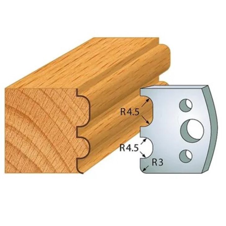 Profile knife profile №.007-2 pcs. 40x4 mm SP