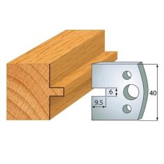 Profile knife profile №.017-2 pcs. 40x4 mm SP