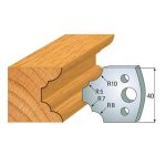 Profile knife profile №.022-2 pcs. 40x4 mm SP