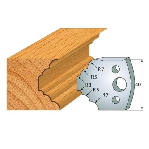 Profilnazis profils №.021-2gab. 40x4 mm SP