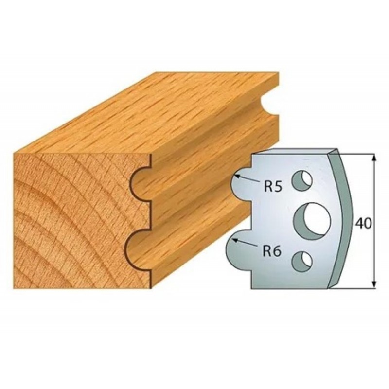 Profilnazis profils №.030-2gab. 40x4 mm SP