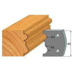 Anti-knife profile №.029-2 pcs. 40x4 mm SP