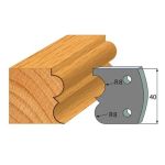 Anti-knife profile №.028-2 pcs. 40x4 mm SP