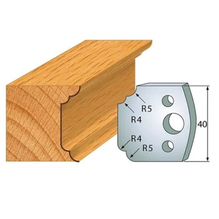 Profile knife profile №.042-2 pcs. 40x4 mm SP