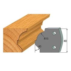 Anti-knife profile №.037-2 pcs. 40x4 mm SP