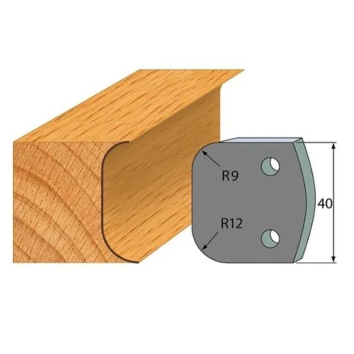 Anti-knife profile №.050-2 pcs. 40x4 mm SP