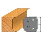 Anti-knife profile №.050-2 pcs. 40x4 mm SP