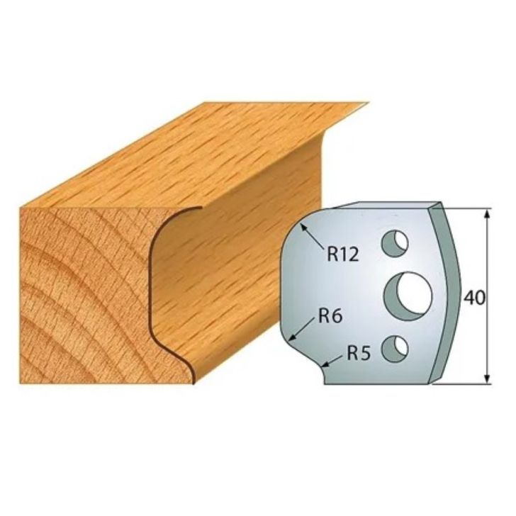 Profile knife profile №.048-2 pcs. 40x4 mm SP