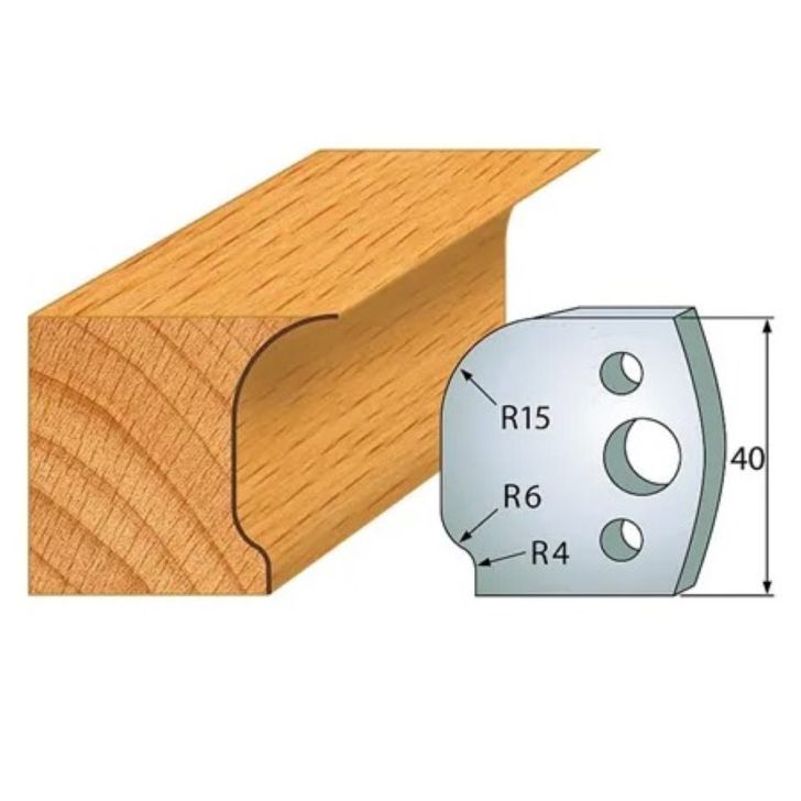 Profile knife profile №.047-2 pcs. 40x4 mm SP