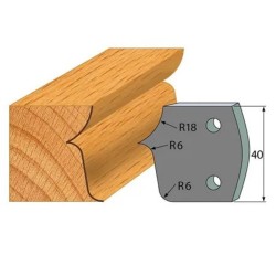 Pretnazis profils №.046-2gab. 40x4 mm SP