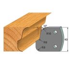 Anti-knife profile №.059-2 pcs. 40x4 mm SP