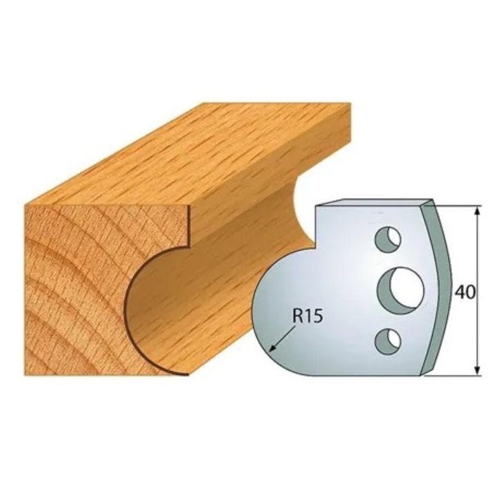 Profile knife profile №.065-2 pcs. 40x4 mm SP