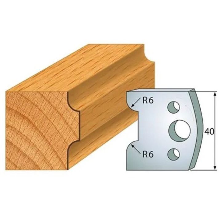 Profile knife profile №.063-2 pcs. 40x4 mm SP