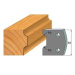 Anti-knife profile №.063-2 pcs. 40x4 mm SP