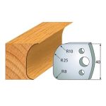 Profile knife profile №.062-2 pcs. 40x4 mm SP