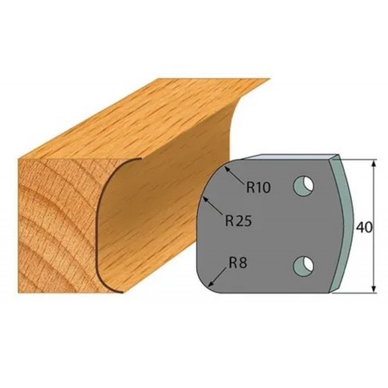 Pretnazis profils №.062-2gab. 40x4 mm SP