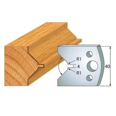 Profile knife profile №.072-2 pcs. 40x4 mm SP