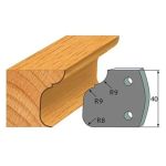 Anti-knife profile №.068-2 pcs. 40x4 mm SP