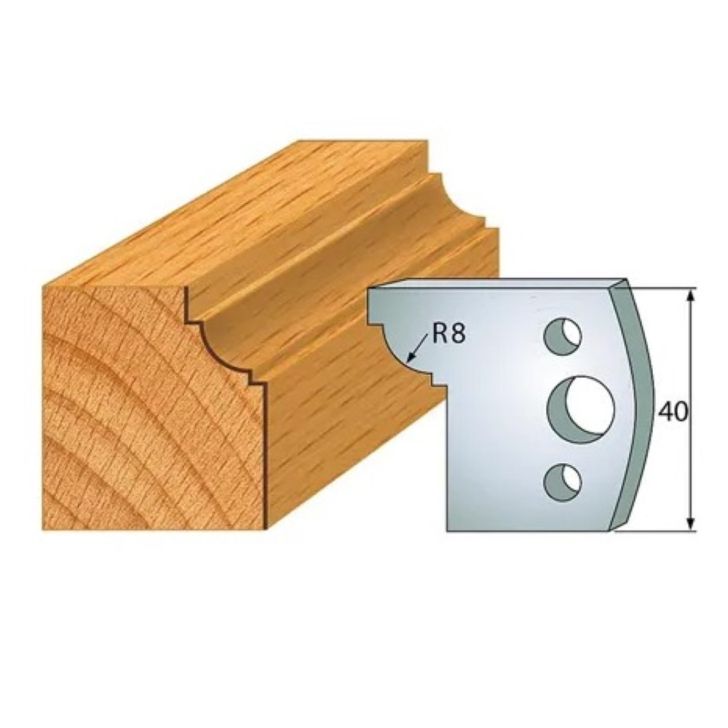 Profile knife profile №.067-2 pcs. 40x4 mm SP