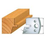 Profile knife profile №.085-2 pcs. 40x4 mm SP