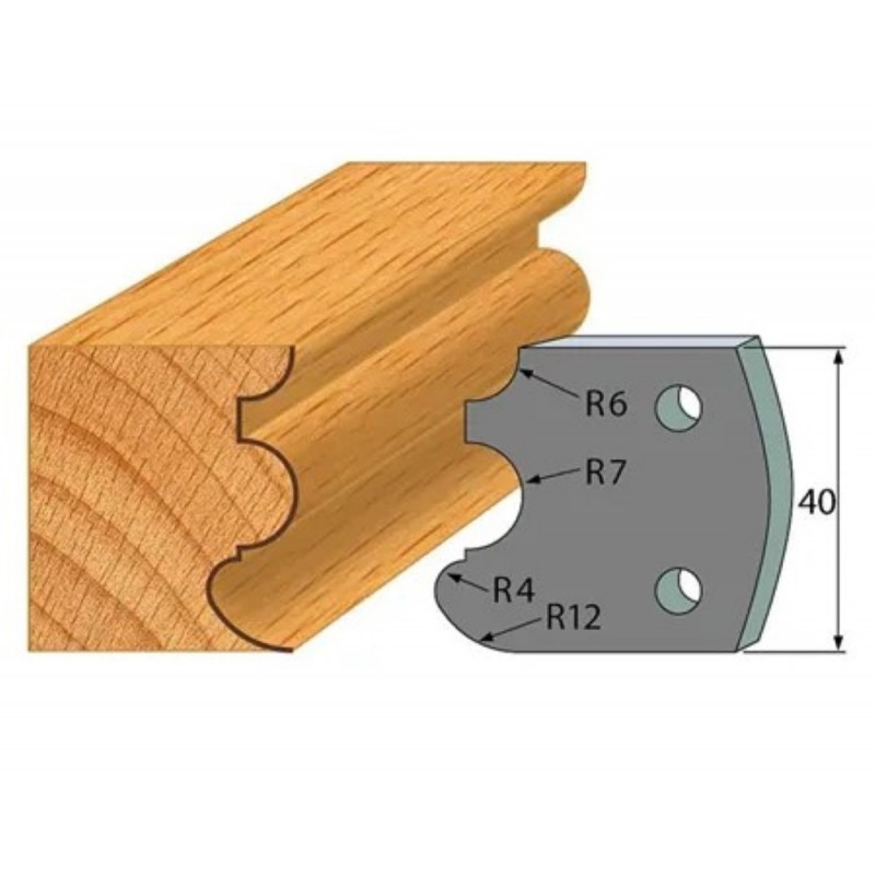 Pretnazis profils №.088-2gab. 40x4 mm SP