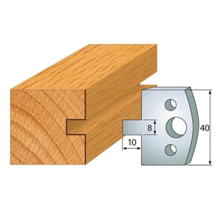 Profile knife profile №.094-2 pcs. 40x4 mm SP