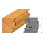 Anti-knife profile №.104-2 pcs. 40x4 mm SP