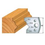 Profile knife profile №.102-2 pcs. 40x4 mm SP