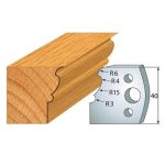 Profile knife profile №.101-2 pcs. 40x4 mm SP