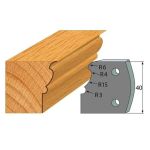 Anti-knife profile №.101-2 pcs. 40x4 mm SP