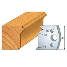 Profile knife profile №.110-2 pcs. 40x4 mm SP