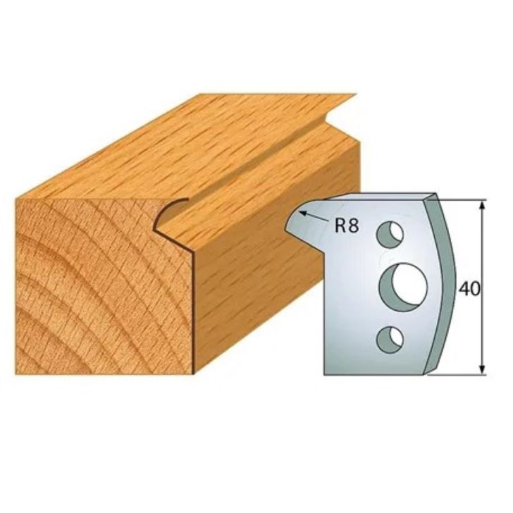 Profile knife profile №.116-2 pcs. 40x4 mm SP