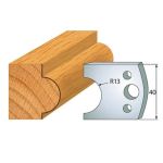 Profile knife profile №.119-2 pcs. 40x4 mm SP