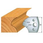 Профильный нож профиль №120-2 шт. 40x4 мм СП