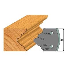 Anti-knife profile №.125-2 pcs. 40x4 mm SP