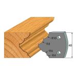 Противоножевой профиль №125-2 шт. 40x4 мм СП