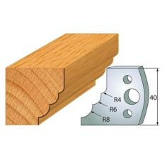 Profile knife profile №.132-2 pcs. 40x4 mm SP