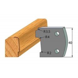 Pretnazis profils №.130-2gab. 40x4 mm SP