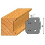 Anti-knife profile №.174-2 pcs. 40x4 mm SP