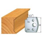 Profile knife profile №.173-2 pcs. 40x4 mm SP