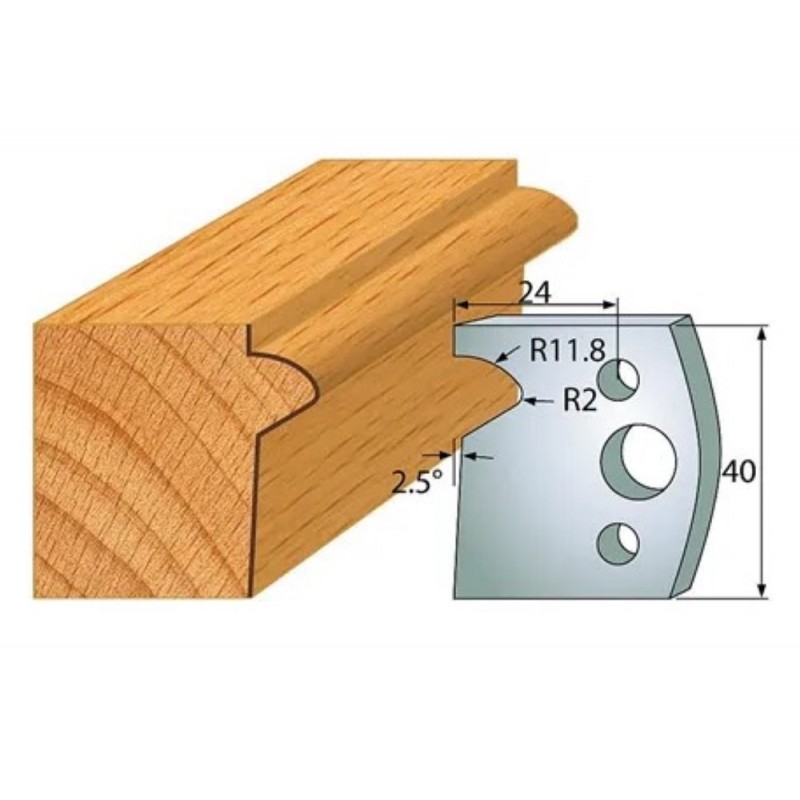 Profilnazis profils №.135-2gab. 40x4 mm SP