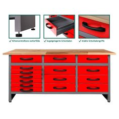 Work table Konny 160 cm 2